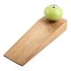 Lime Round Ceramic Wooden Door Stopper